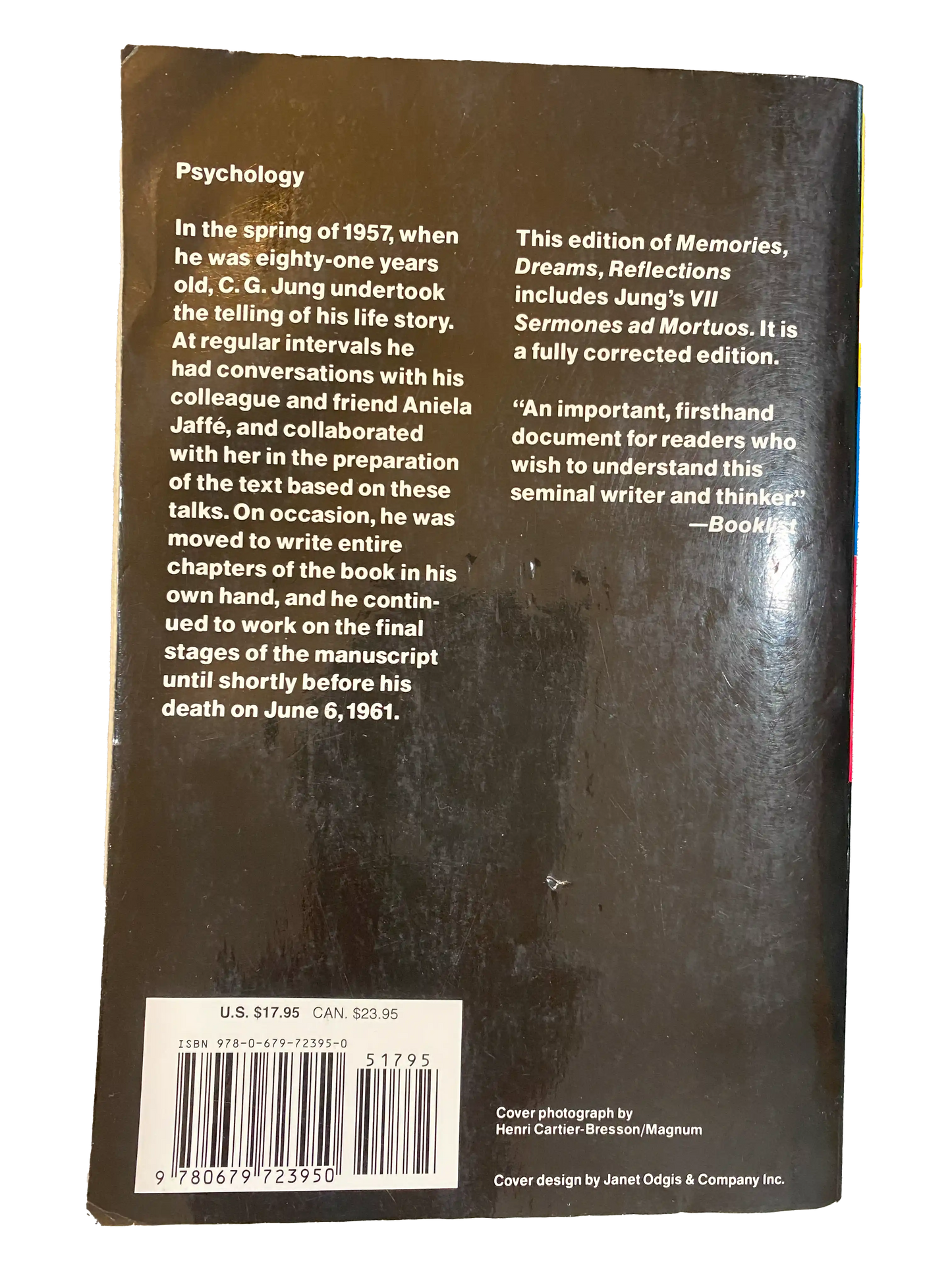Memories, Dreams, Reflections by Carl G. Jung