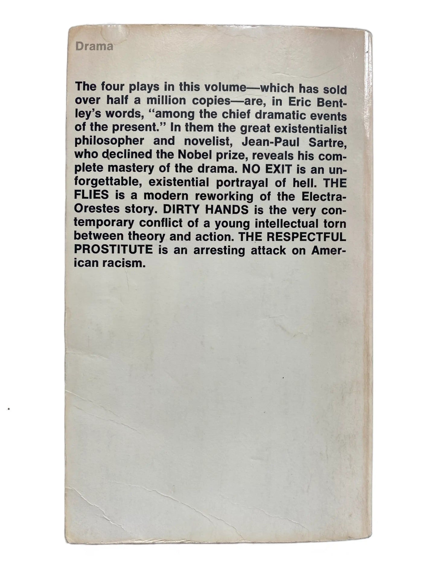 No Exit and 3 Other Plays by Jean-Paul Sartre