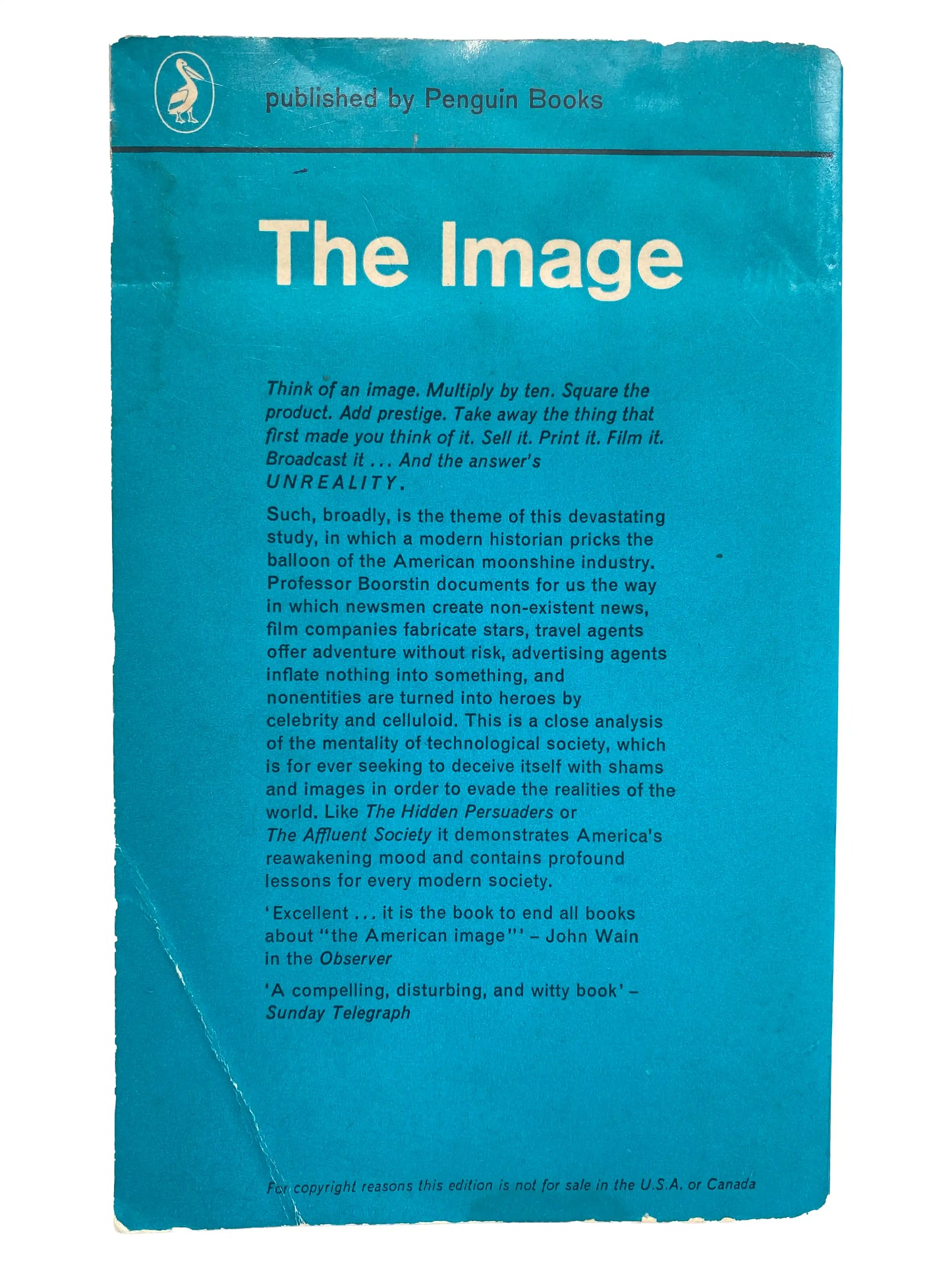 The Image by Daniel J. Boorstin