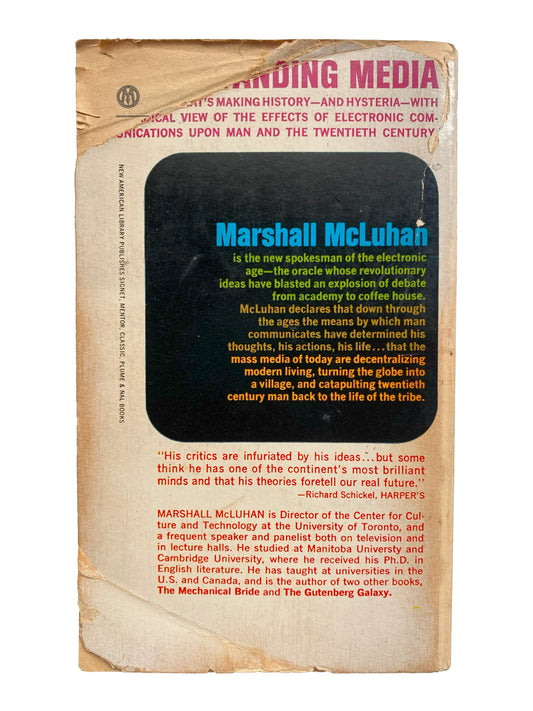 Understanding Media by Marshal McLuhan